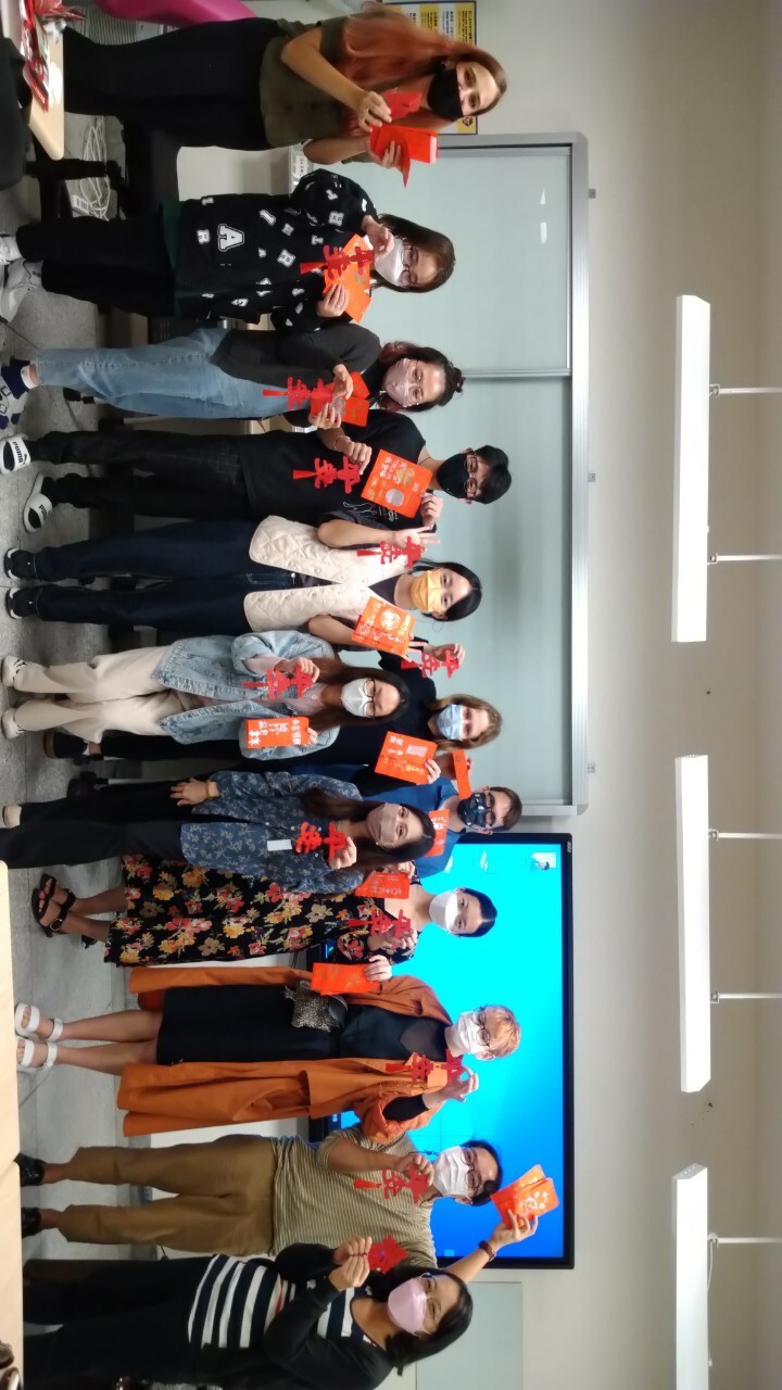 華語專班-文化恪手繪紅包