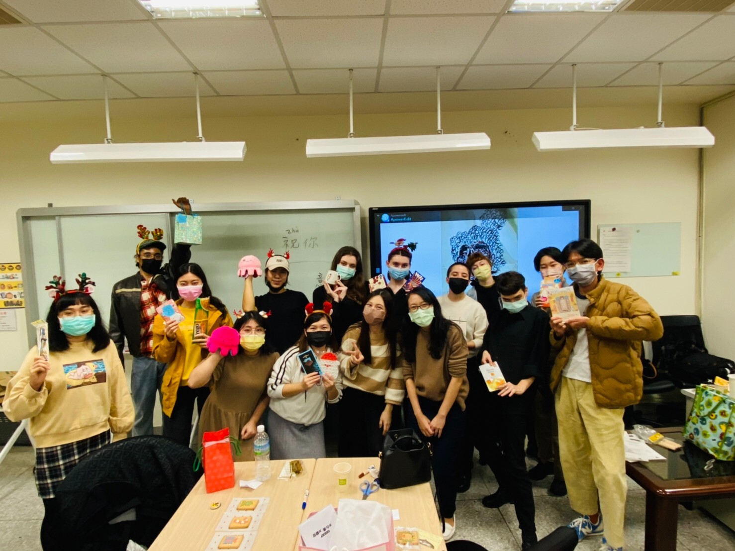 華語專班-期末聖誕活動